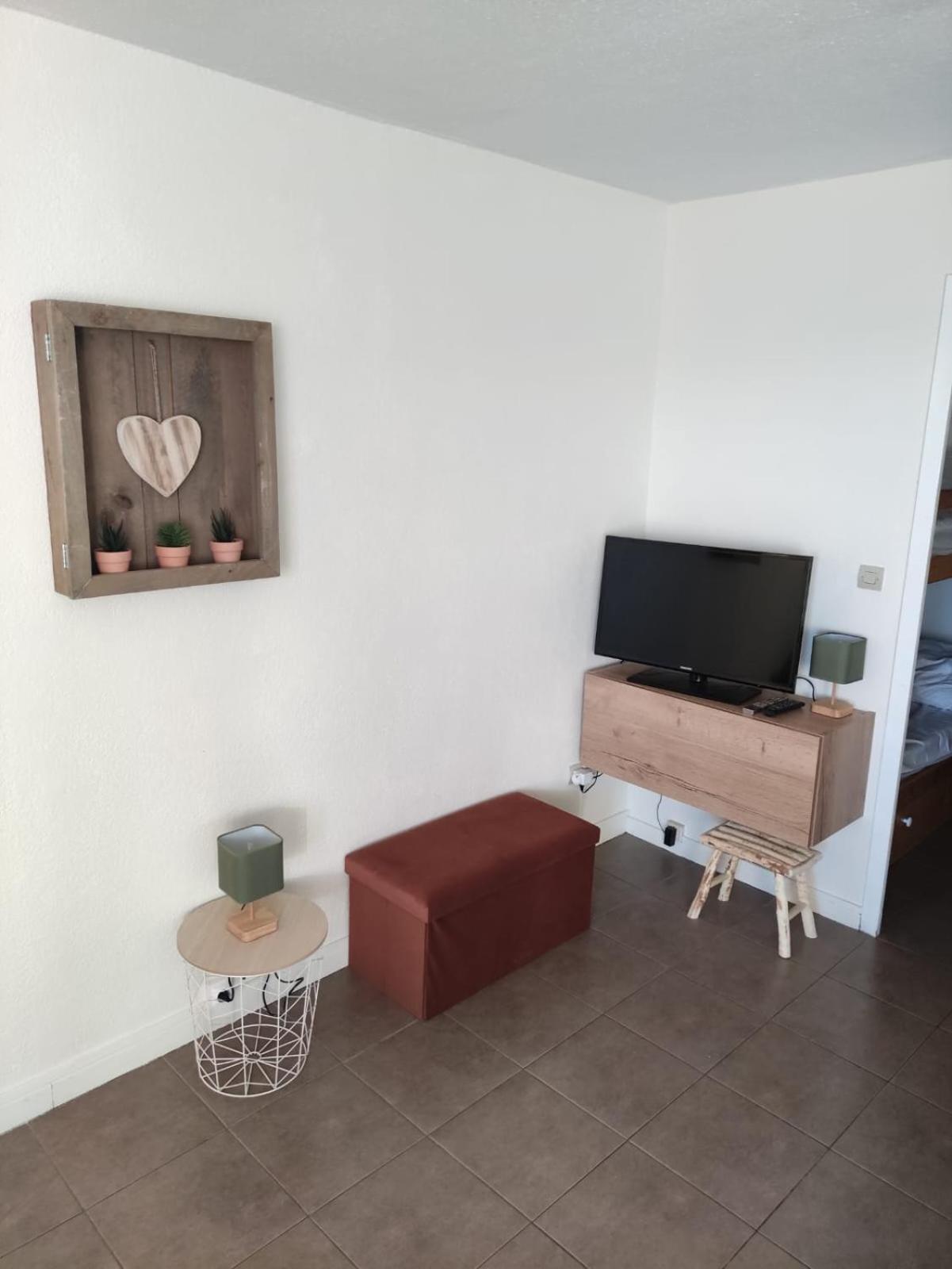Studio avec vue panoramique sur la montagne Font-Romeu-Odeillo-Via Extérieur photo